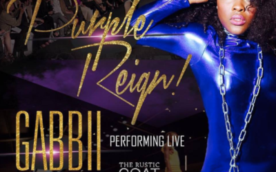 Gabbii Performs in PURPLE REIGN